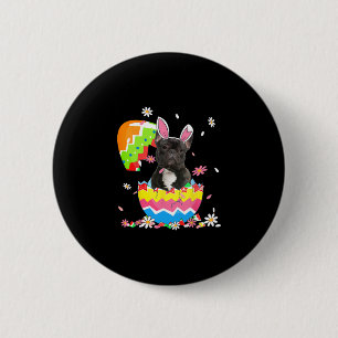 Badge Rond 5 Cm Chien de Pâques Jour de Pâques Chien Papa Chien Ma