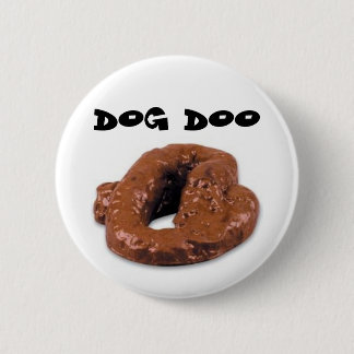Badge Rond 5 Cm Chien Doo