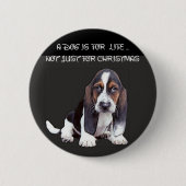 Badge Rond 5 Cm chienchien (Devant)