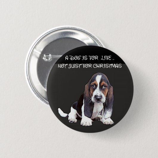Badge Rond 5 Cm chienchien (Devant & derrière)