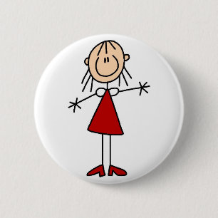Badge Rond 5 Cm Chiffre bouton de bâton de maman