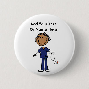 Badge Rond 5 Cm Chiffre femelle T-shirts et cadeaux de bâton