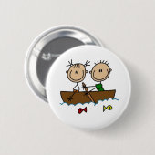 Badge Rond 5 Cm Chiffres des bâtons de navigation (Devant & derrière)