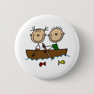 Badge Rond 5 Cm Chiffres des bâtons de navigation