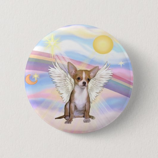 Badge Rond 5 Cm Chihuahua (Devant)