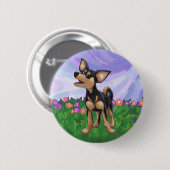 Badge Rond 5 Cm Chihuahua Cadeaux et accessoires (Devant & derrière)