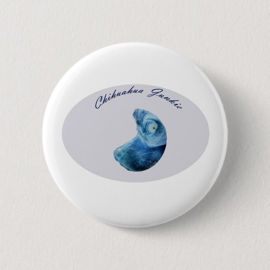 Badge Rond 5 Cm ChiJunkie (Devant)