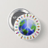 Badge Rond 5 Cm children%20peace%20world%20sm (Devant & derrière)