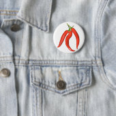 Badge Rond 5 Cm Chilies (En situation)