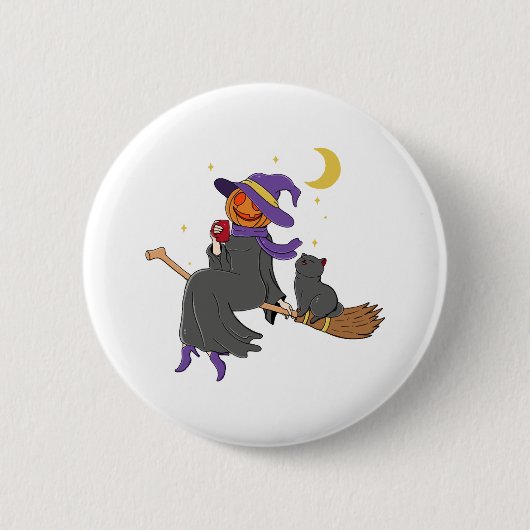 Badge Rond 5 Cm Chillin Halloween (Devant)
