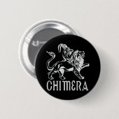 Badge Rond 5 Cm Chimère (Devant & derrière)