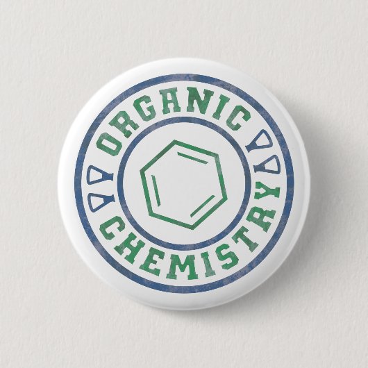 Badge Rond 5 Cm Chimie organique (Devant)