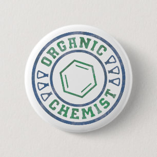Badge Rond 5 Cm Chimiste biologique