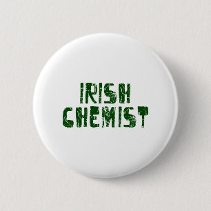 Badge Rond 5 Cm Chimiste irlandais