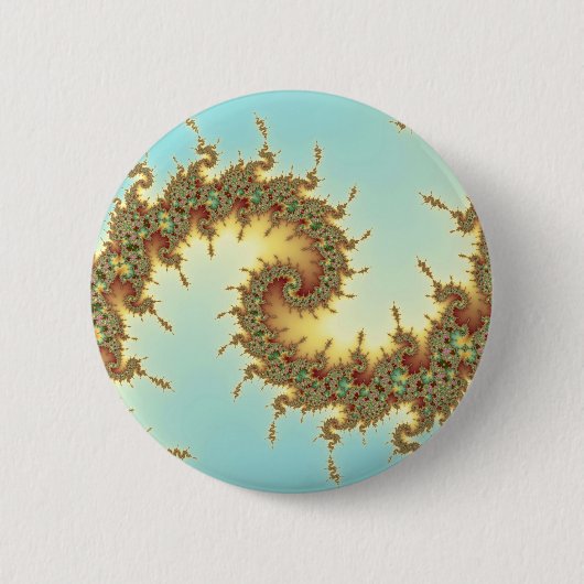 Badge Rond 5 Cm Chinois - fractal (Devant)
