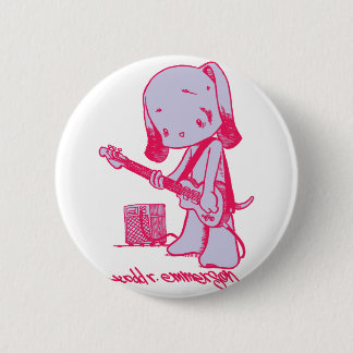 Badge Rond 5 Cm Chiot bas