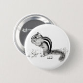 Badge Rond 5 Cm Chipmunk (Devant & derrière)