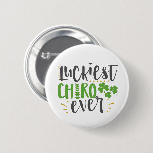 Badge Rond 5 Cm Chirango le plus chanceux de tous les temps, le jo