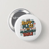 Badge Rond 5 Cm Chiropractic Adjustment Bliss for Back Pain Relief (Devant & derrière)