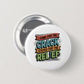 Badge Rond 5 Cm Chiropractor Retour Secours Funny Cadeau (Devant & derrière)