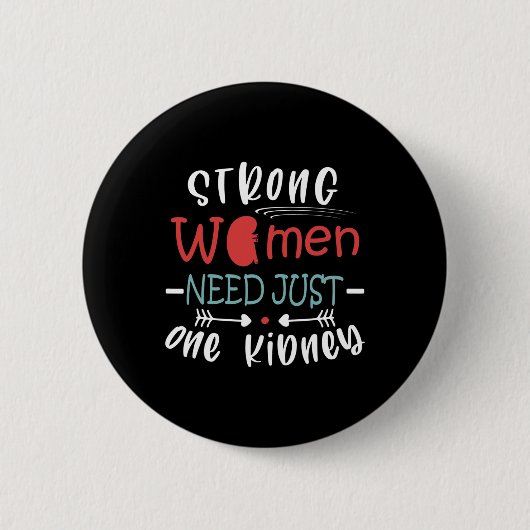 Badge Rond 5 Cm Chirurgie de transplantation Rein donneur Maladie  (Devant)