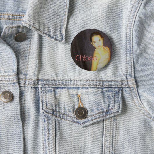 Badge Rond 5 Cm Chloee (En situation)