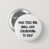 Badge Rond 5 Cm Chloroforme (Devant & derrière)