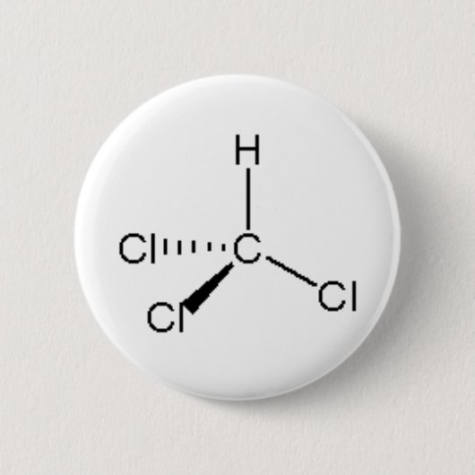 Badge Rond 5 Cm Chloroforme (Devant)