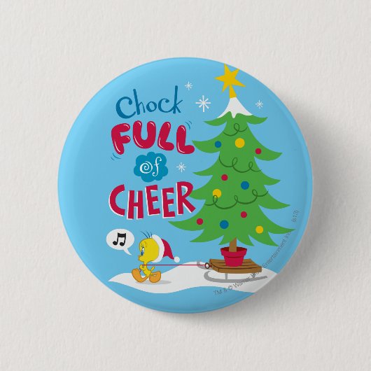 Badge Rond 5 Cm Choc Plein De Fruit (Devant)