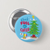 Badge Rond 5 Cm Choc Plein De Fruit (Devant & derrière)