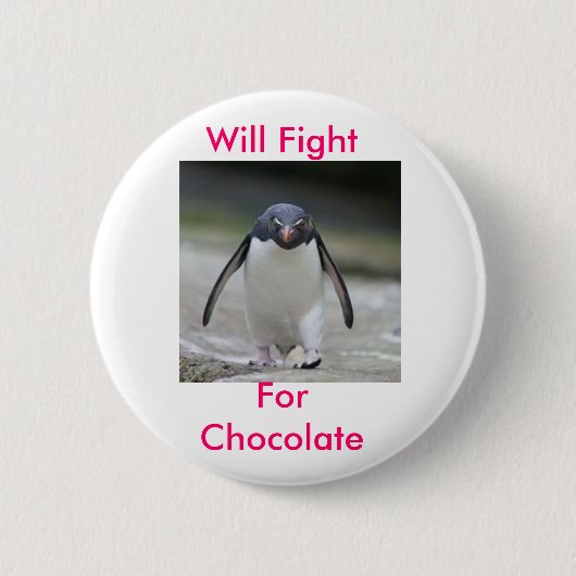 Badge Rond 5 Cm Chocolat (Devant)