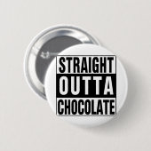 Badge Rond 5 Cm Chocolat chaud (Devant & derrière)