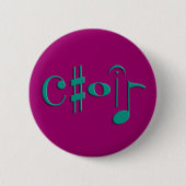 Badge Rond 5 Cm choeur (Devant)