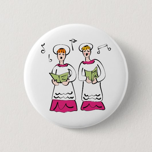 Badge Rond 5 Cm Choeur d'église (Devant)