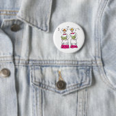 Badge Rond 5 Cm Choeur d'église (En situation)