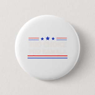 Badge Rond 5 Cm Choice Pro Kamala 2024 Femmes féministes &#' ; Dro