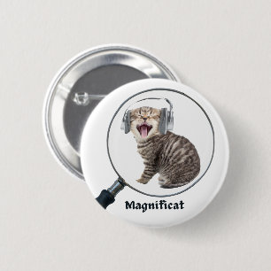 Badge Rond 5 Cm Choir cadeaux d'humour - Magnificat -