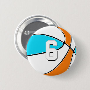 Badge Rond 5 Cm choisissez TOUTES les couleurs d'équipe avec le nu