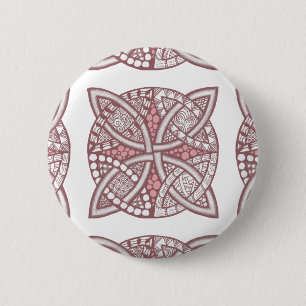 Badge Rond 5 Cm Choisissez votre couleur Celtic Knot Motif