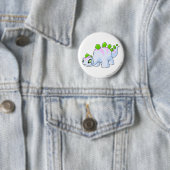Badge Rond 5 Cm Chomby a barré (En situation)