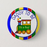 Choo Choo Train Baby shower Papa to Be