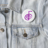 Badge Rond 5 Cm Choses de Reiki (En situation)