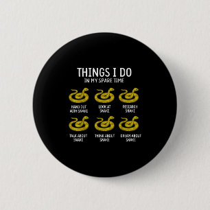 Badge Rond 5 Cm Choses Drôles Que Je Fais Dans Mon Temps Libre Ser