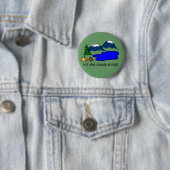Badge Rond 5 Cm Choses simples - camping (En situation)