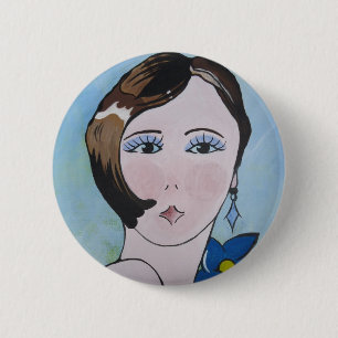 Badge Rond 5 Cm Chouchou de Deco