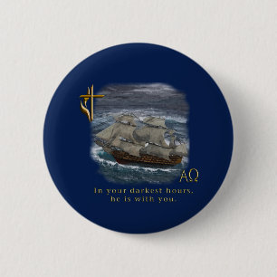 Badge Rond 5 Cm chrétien