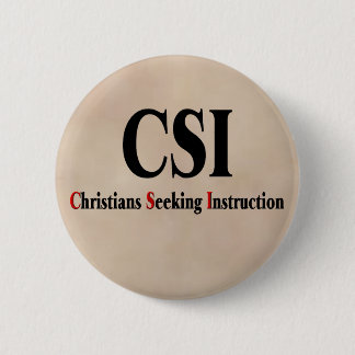 Badge Rond 5 Cm Chrétiens CSI