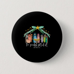 Badge Rond 5 Cm Christian Jesus Joyeux Noël Noël Noël Noël Pajam