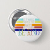 Badge Rond 5 Cm Christian Miracle Worker BE Kind (Devant & derrière)