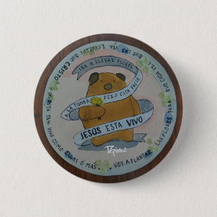 Badge Rond 5 Cm Christian Pin
